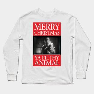 Home Alone - Merry Christmas Ya Filthy Animal Long Sleeve T-Shirt